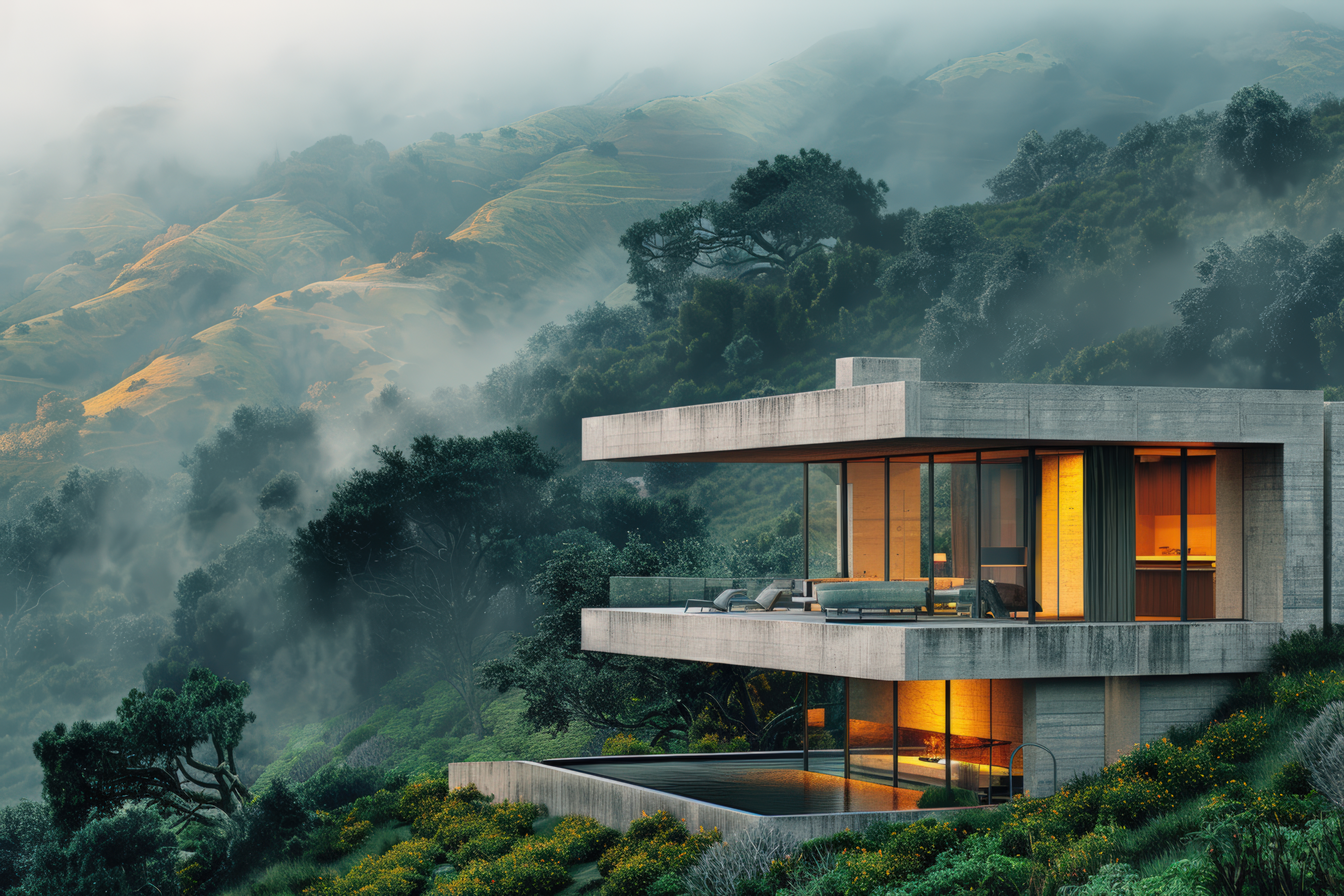 Modern suburban residential property preserved by 24/7 Property Preservation